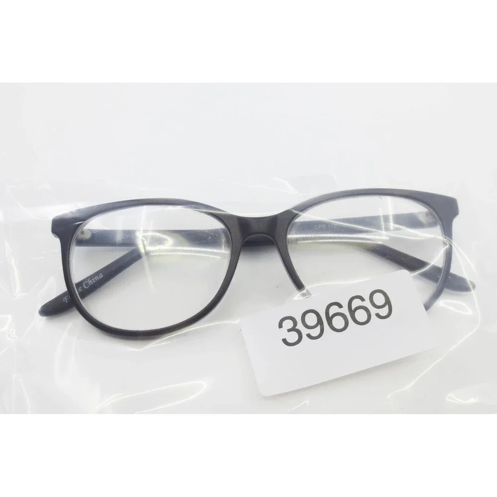 CPE 112 Matte Brown Cat Eye Eyeglass Frames 53-16-140 Round Glasses